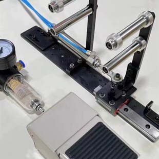 小嘴平车撑开架平缝机袖口脚口拉松紧启气动撑开架差动平车