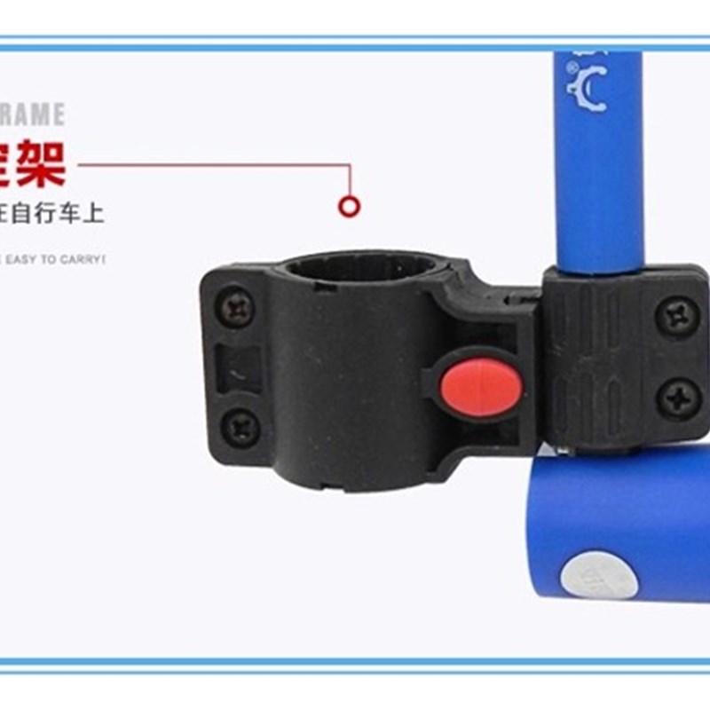 好汉锁807 809B级锁芯抗16吨液压钳摩托电动自行车U型防盗锁包邮