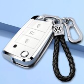 男女 新锐2023款 大众朗逸PLUS钥匙套专用车扣包壳五百万版 满逸23款
