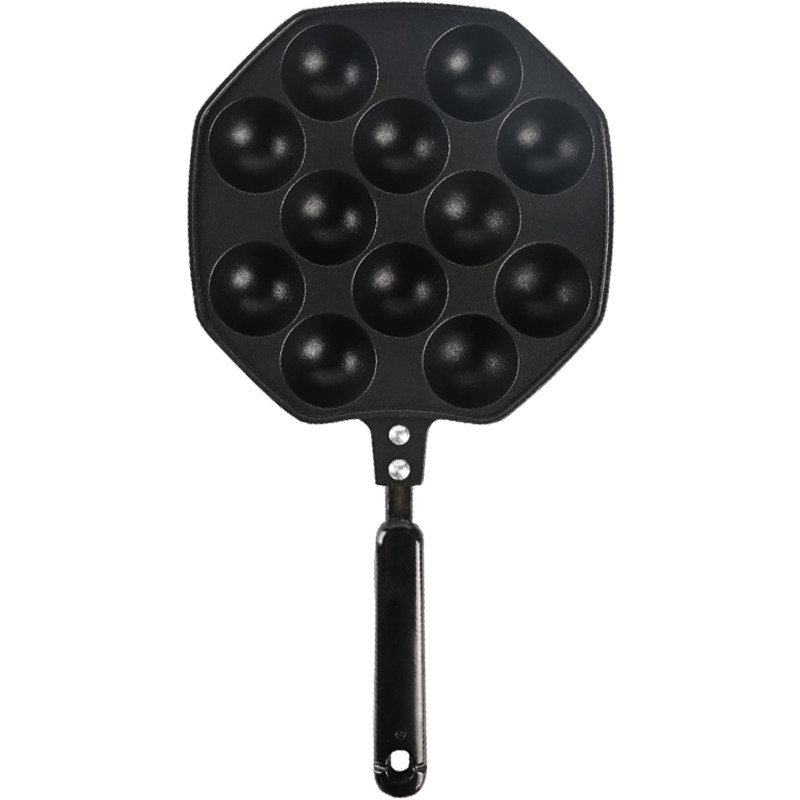 日式樱桃做章鱼小丸子的锅家用鹌鹑蛋烧烤盘机电磁炉不粘鱼烧模具