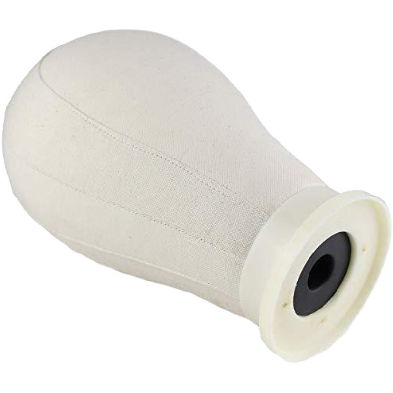 放置假头发支架帆布头模具可插针假人头模型造型模特头头模帆布