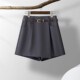 设计感A字i阔腿短裤 女装 女春季 裙款 2025新款 春秋小众西装 休闲裙裤