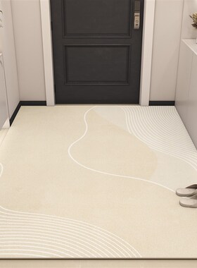 入户门地垫高端进门m脚垫耐脏pvc皮革免洗L擦可裁剪防滑门口地毯3