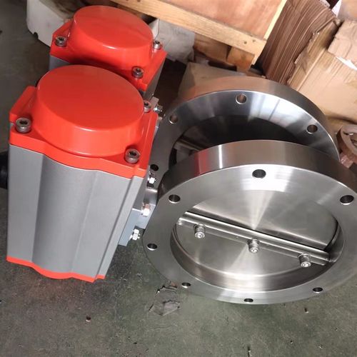 真空气动蝶阀GIQ高真空蝶阀 气动开关不锈钢 切断   调节304