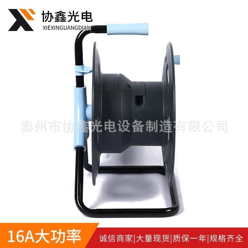 GN806DN移动电源盘804D漏保绕线盘空盘30/50米卷线防水电缆盘