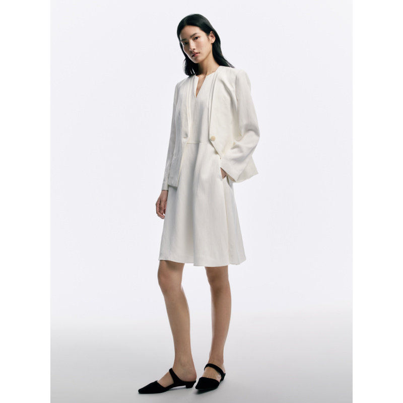 CAGLIARI EXCHANGE/卡利亚里无袖散摆连衣裙4107033