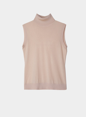 CAGLIARI EXCHANGE/卡利亚里高翻领无袖背心4114001