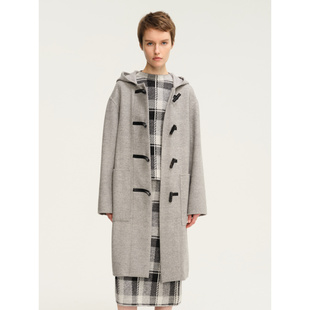 CAGLIARI EXCHANGE/卡利亚里连帽双面达夫大衣 4008009