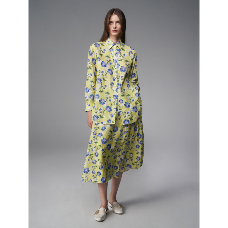 CAGLIARI EXCHANGE/卡利亚里立体裁片半裙3906025