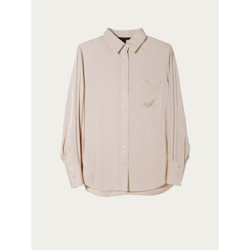 CAGLIARI EXCHANGE/卡利亚里镂空褶裥衬衫4004015