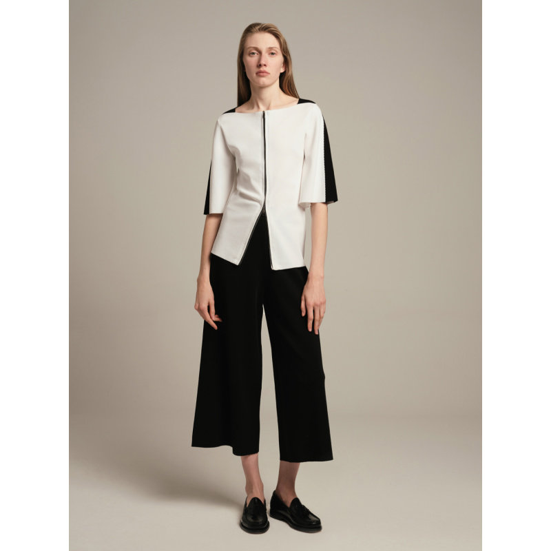 CAGLIARI EXCHANGE/卡利亚里八分阔腿裤4015001