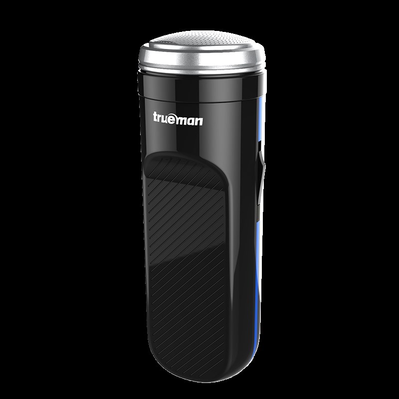 真汉子单头旋转剃须刀充电动USB可车载小巧便携迷你型刮胡送刀网