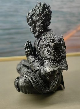 黑神话孙悟空文玩齐天大圣家居装饰品创意鱼缸桌面工艺品摆件