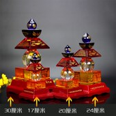 大号装 藏水晶一切如来心秘密全身宝箧印陀罗尼塔五轮塔供养舍利塔