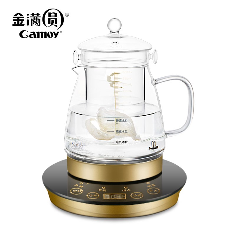 养生壶全自动保温加厚玻璃多功能电热烧水壶花茶炖燕窝壶盅炖药壶