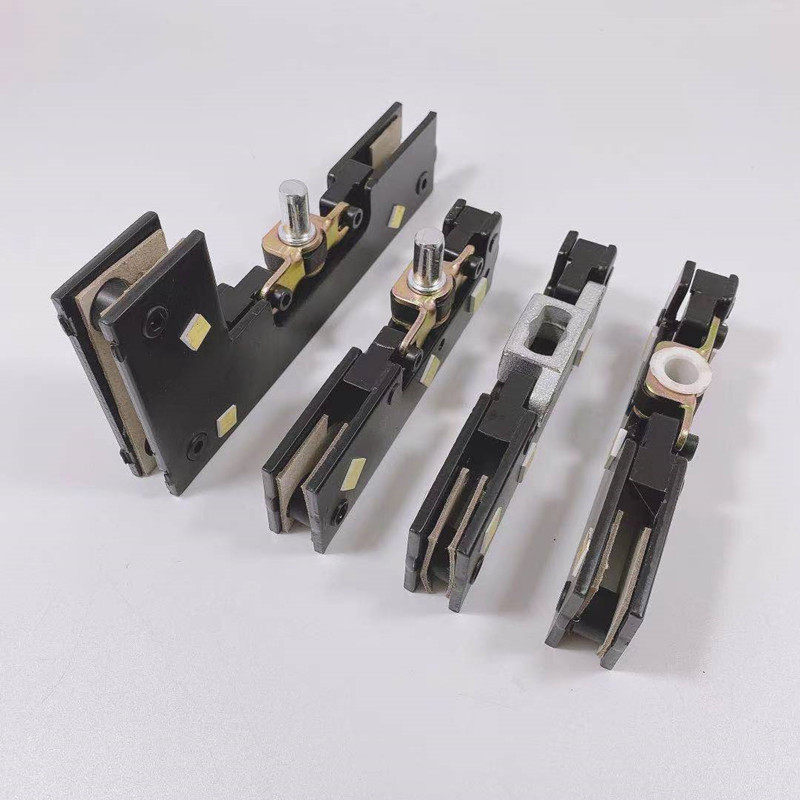 无框玻璃门夹黑钛金拉丝黑金上下顶曲夹地弹簧门配件门夹一字门夹,基础建材,玻璃夹,淘宝优惠券,粉丝福利购,淘宝优惠卷