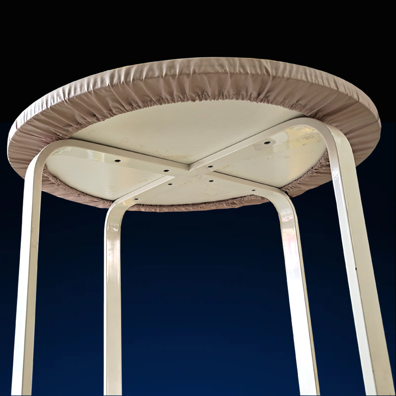 防水茶几垫全包边圆几套子纯色小圆桌桌布弹力Q圆形茶桌台布罩免