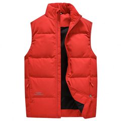 秋冬羽绒保暖外套工装工作服褂立领季马夹马甲定制印字马logo大码