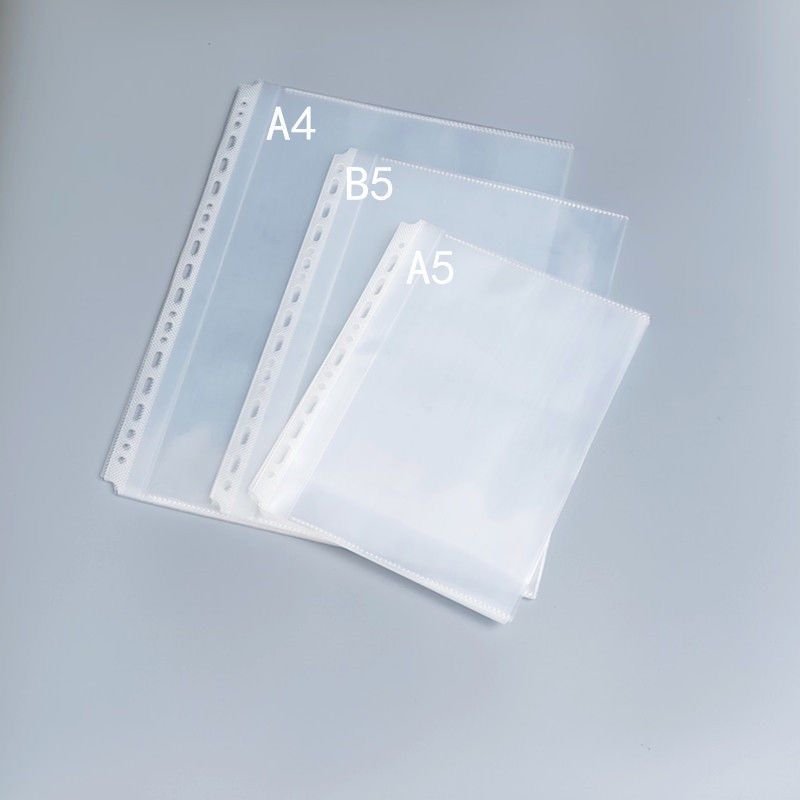 50个装12C加厚A4/B5/A5通用多规格尺寸活页保护袋文件夹内页替换,文具电教/文化用品/商务用品,文件袋/资料袋/试卷收纳袋,淘宝优惠券,粉丝福利购,淘宝优惠卷