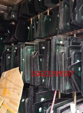 卡特挖掘机E311C 312C 320C 325C 330C驾驶室上下前后挡风玻璃