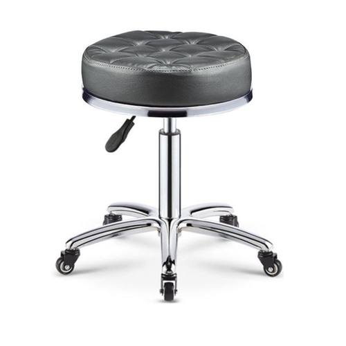 凳理髲店椅子旋转升降圆凳子美发大工凳滑轮甲院专用剪发