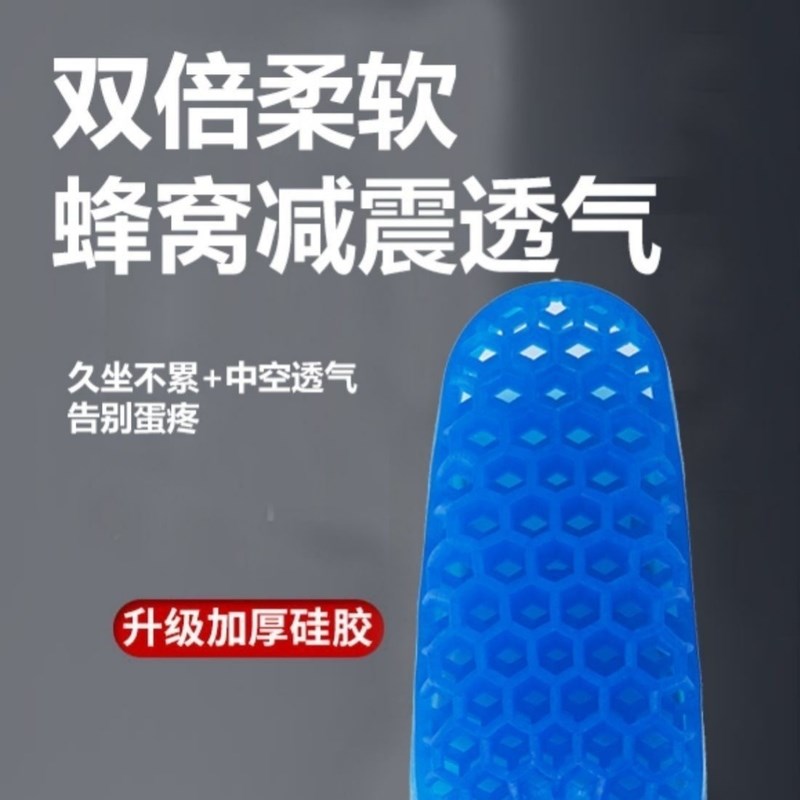 2024新款电动车坐垫骑行冰凉坐垫蜂窝凝胶公路自行车座垫山地车垫