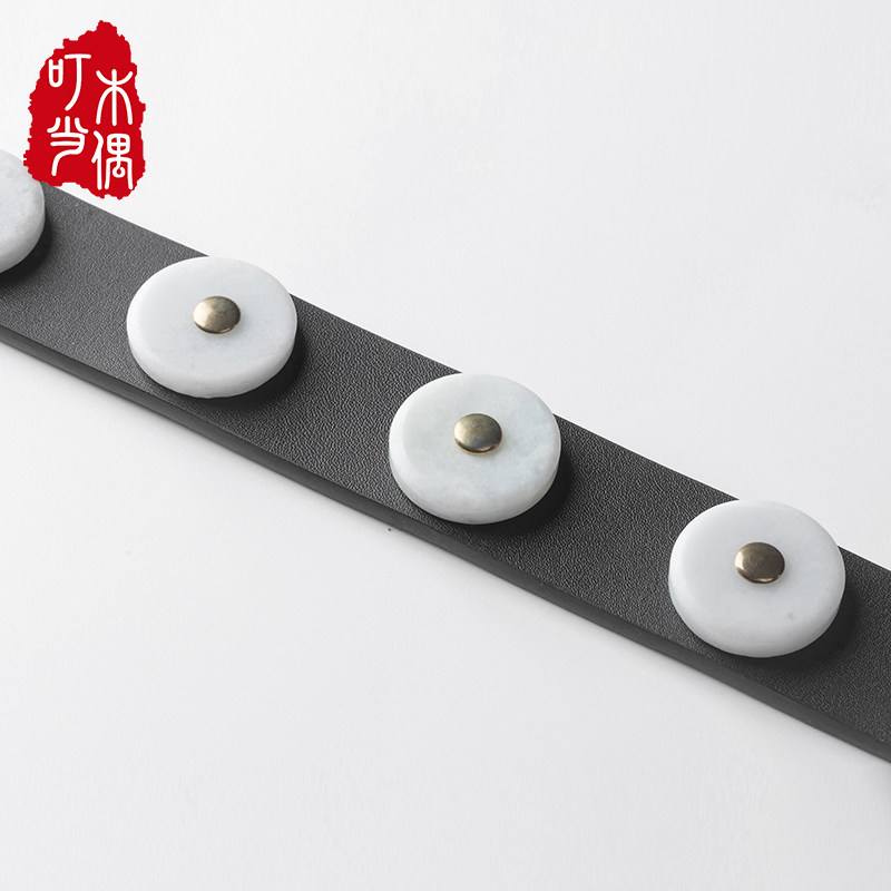 腰带墨亭儿童汉服男童女童宝宝配饰圆领袍古装中国风搭配玉石革带