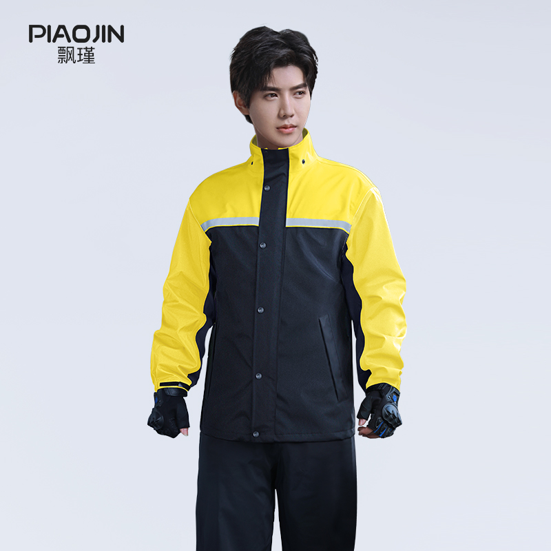 雨衣男款套装骑行摩托车外卖骑手专用单人全身防暴雨成人分体雨裤