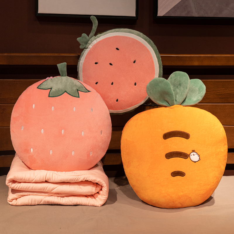 抱枕被子两用毯子二合一办公室午睡车用靠枕车载靠垫女生睡觉枕头