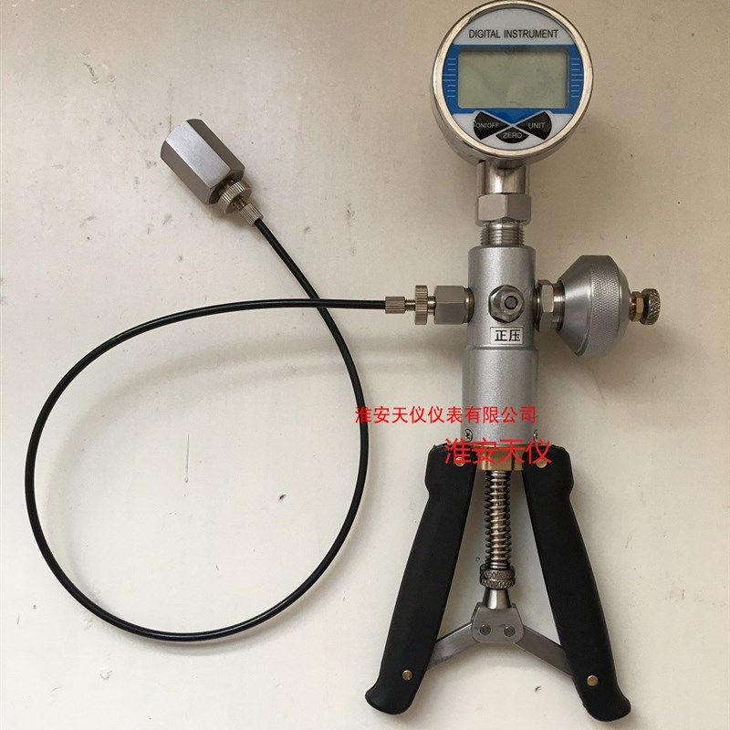 手钳式压力c泵 船用手操压力源 便携压力校正器 手持式压力校验仪