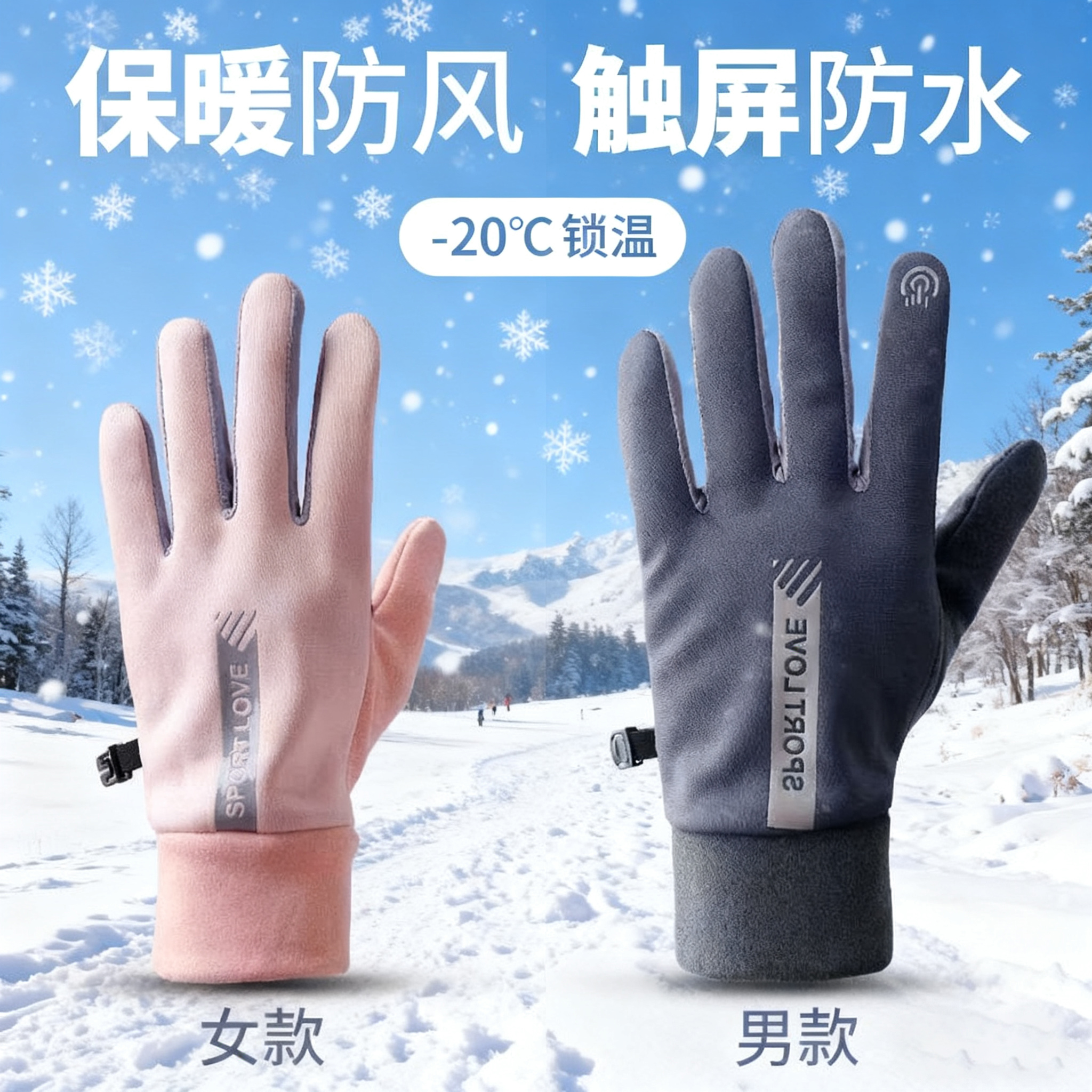 【热销100W+】冬季保暖防寒手套