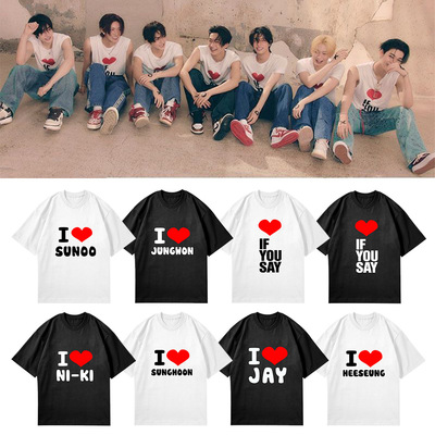 EN ROMANCE : UNTOLD回归专辑演唱会同款短袖 NI-KI朴成训 应援衫