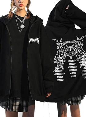 Stray Kids Dominate 2025 周边原宿印花卫衣连帽宽松拉链卫衣批