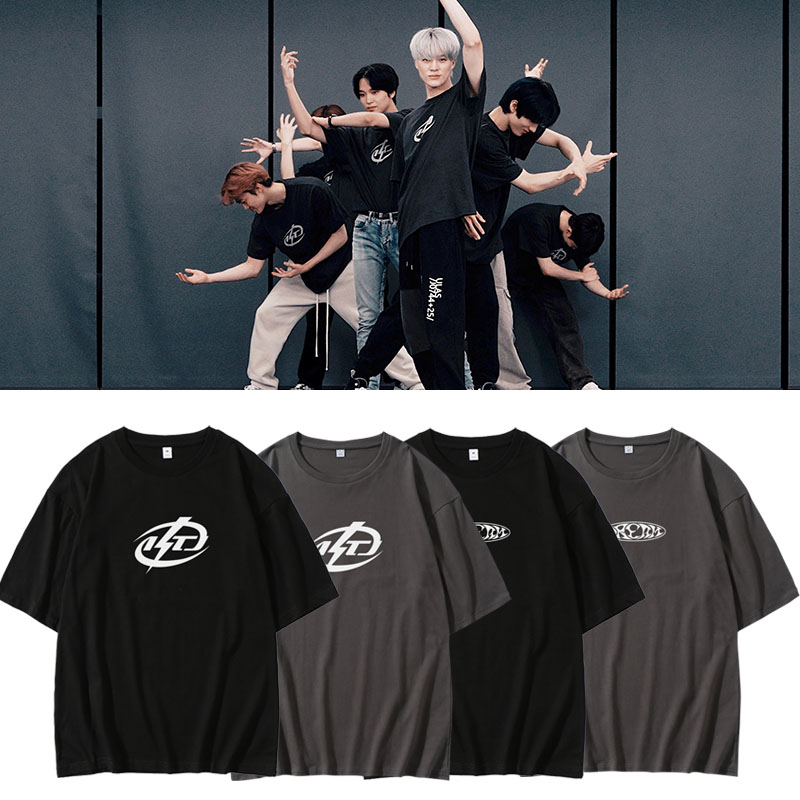 NCT DREAM专辑ISTJ排舞蹈同款宽松T恤男女夏季纯棉短袖圆领上衣服