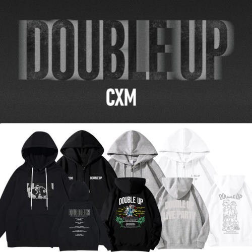 SEVENTEEN崔胜哲金珉奎CxM演唱会DoubleUp同款连帽衫卫衣拉链外套