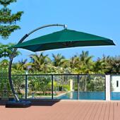 户外遮阳伞花园露台别墅豪华大伞大弯杆伞沙滩泳池大太阳伞庭院伞