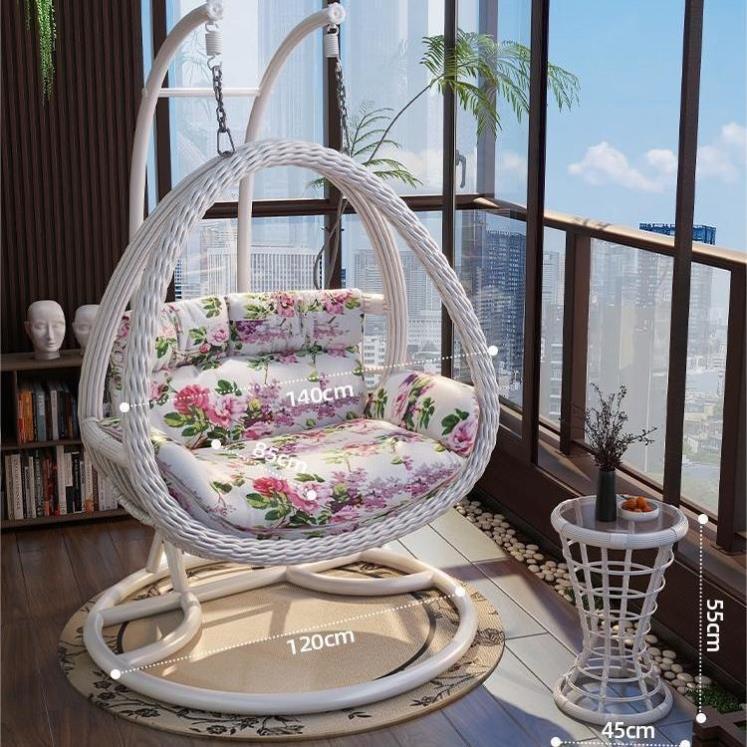 吊篮室内秋千阳台双人藤椅摇篮鸟巢摇椅吊椅吊床户外椅子懒人家用