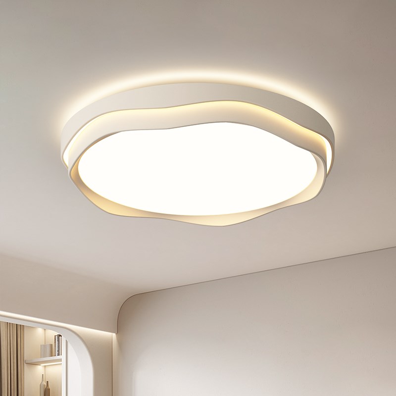 帕莎全光谱吸顶灯主卧室房间现代简约奶油风云朵2025年新款灯具