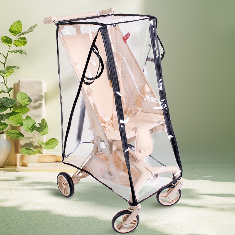 口袋车防雨罩防风罩通用丸丫t2小虎子18推车配件婴儿车挡风遮雨衣