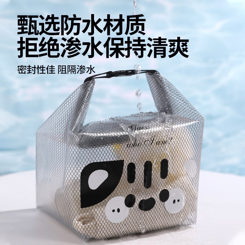游泳健身防水收纳袋衣物干湿分离大容量束口袋户外便携旅行洗漱包