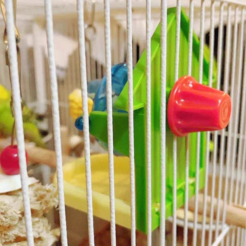益智趣味漏食器游戏花枝鼠仓鼠鹦鹉玩具挂笼喂食器用品