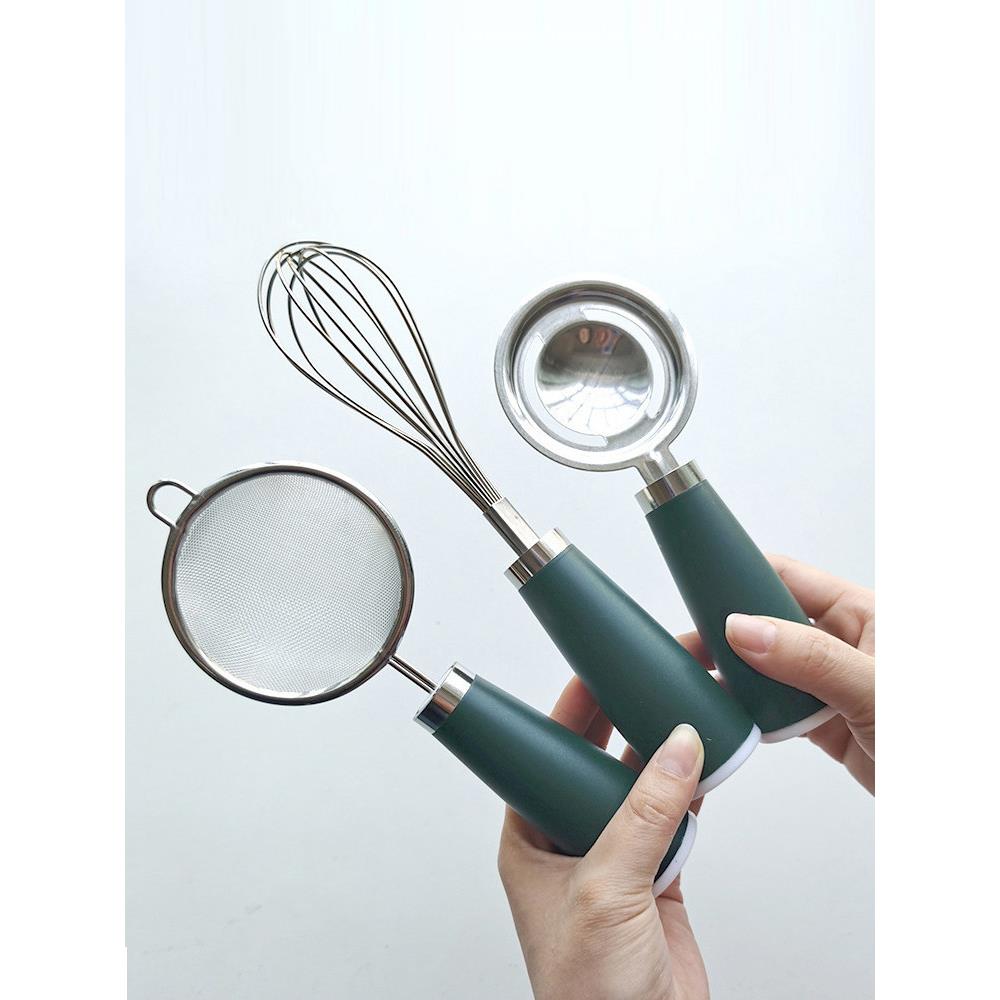 德国NUBABI宝宝辅食过滤网筛婴儿小漏勺蛋黄分离器鸡蛋羹全套工具