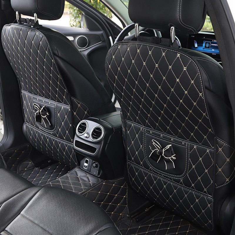 汽车防踢垫通用后排座椅椅背防脏防护垫儿童车用后座蝴蝶结保护垫,汽车用品/电子/清洗/改装,车用防踢垫/防磨垫,淘宝优惠券,粉丝福利购,淘宝优惠卷