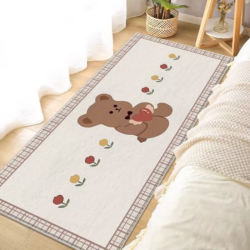 卡通个性地毯爱儿童风卧室床边飘窗阳台客厅地毯地垫水洗,居家布艺,床边毯,淘宝优惠券,粉丝福利购,淘宝优惠卷