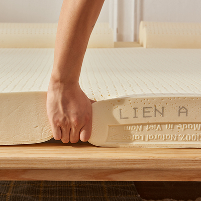 天然乳胶床垫薄m原装越南lien纯橡胶家用软垫学生人.m