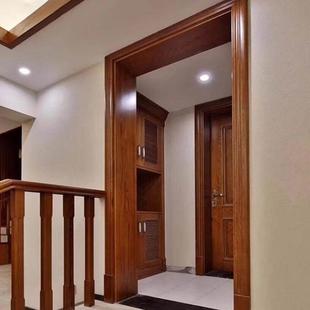 全实木窗套原木门套平门框双包哑口套阳台过道厨房垭口套厂家定制