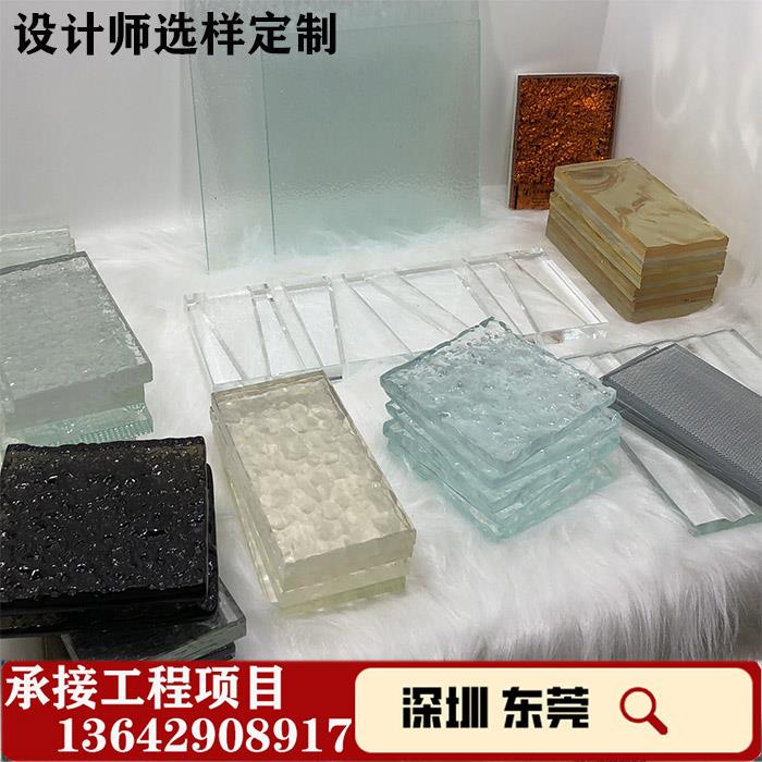 定制压花艺术玻璃隔断屏风客厅装饰雕刻磨砂工艺酒店简约玄关轻奢