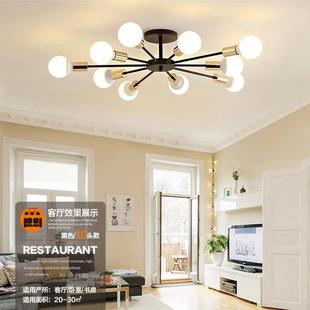 北欧卧室吸顶灯轻奢家用房间灯具餐厅客厅简约现代网红公寓led灯