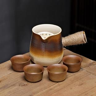 煮茶侧把壶罐罐烤茶壶 罐罐烤奶茶烤炉专用围炉煮茶器具全套新中式