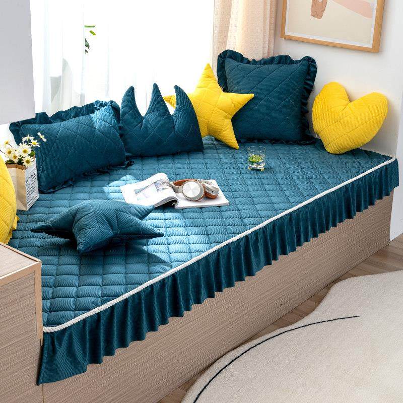 北欧风飘窗垫窗台垫四季通用加厚型网红款防滑卧室阳台垫毯子定做,居家布艺,飘窗垫,淘宝优惠券,粉丝福利购,淘宝优惠卷